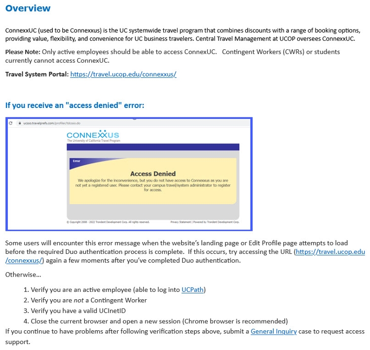 General Inquiry link