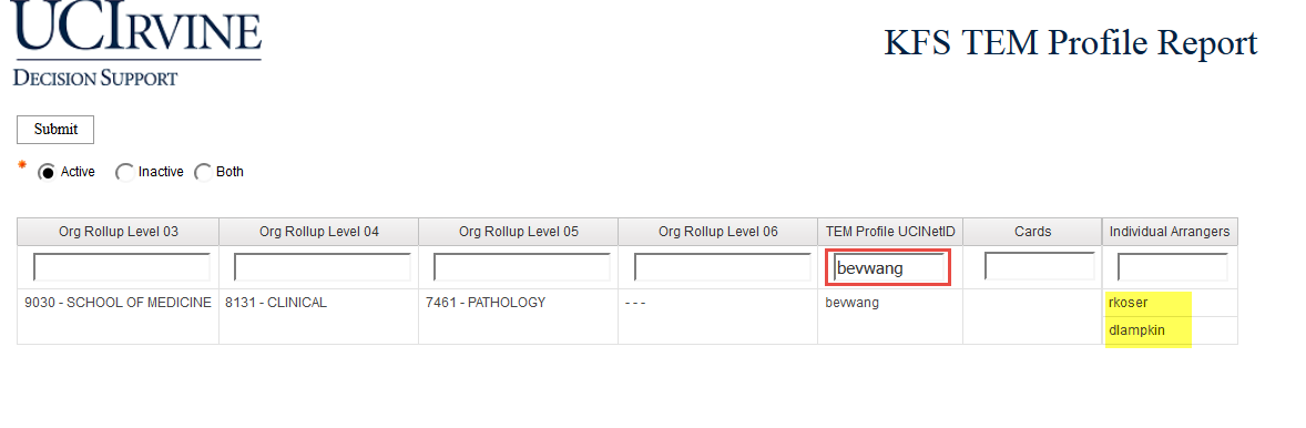 temprofilereport